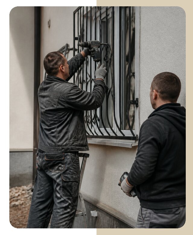 Установка наружных решеток в Томске от 5354 р. | ДвериЛегко-Тмс